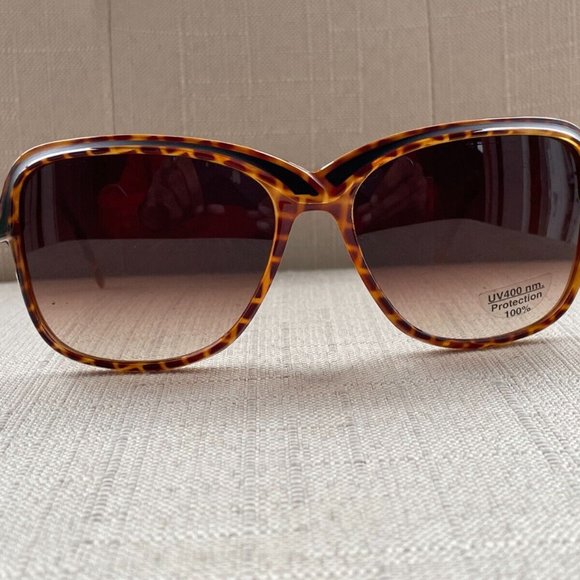 Jacques Fath Women Sunglasses Brown Tone UV400 nm Protection 100% Made in France - Picture 6 of 12